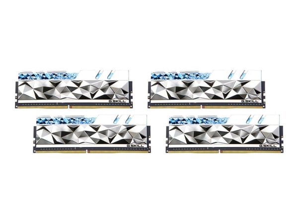 G.Skill Trident Z Royal Elite - DDR4 - sett - 64 GB: 4 x 16 GB - DIMM 288-pin - 3600 MT/s / PC4-28800 - CL16 - 1.35 V - ikke-bufret - ikke-ECC - sølv
