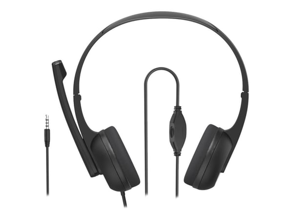 Hama "HS-P150 V2" - Hodesett - on-ear - kablet - 3,5 mm jakk - svart