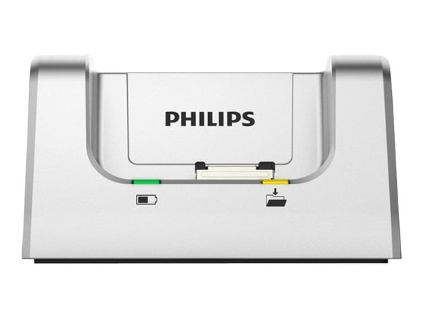 Philips ACC8120 - Dockningsstation för digital röstinspelare - för Philips LFH2210; Pocket Memo DPM7200, DPM7700, DPM8000