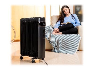 Taurus Alpatec Agadir 2500 - Oljeradiator - frittstående - 2517 W - svart