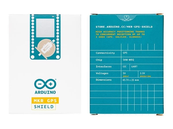 Arduino MKR GPS Shield - Utbrudd