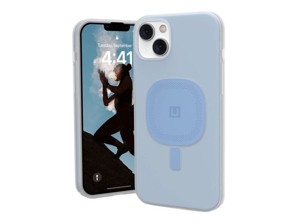 [U] Protective Case for iPhone 14 Plus [6.7-in] - Lucent 2.0 Cerulean - Baksidedeksel for mobiltelefon - MagSafe-samsvar - termoplast-polyuretan (T...