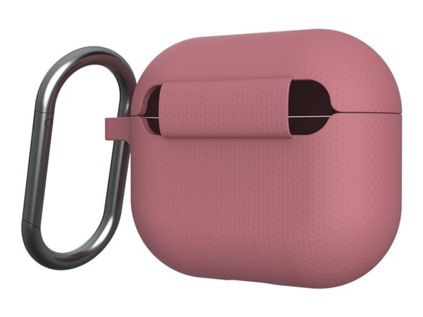 [U] Protective Case for Airpods (3rd Gen, 2021) - Dot Dusty Rose - Eske for trådløse øreplugger - silikon - støvet rosa - for Apple AirPods (3. gen...