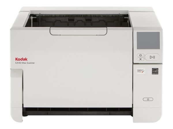 Kodak S3140 Max - Dokumentskanner - Dobbel CIS - Dupleks - 305 x 4060 mm - 600 dpi - inntil 140 spm (mono) / inntil 140 spm (farge) - ADF (500 ark)...