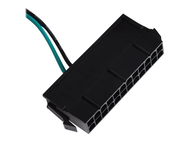 SilverStone PP10 - Förlängningskabel för ström - 24-pin ATX (hona) till 24-pin ATX (hane) - 50 cm