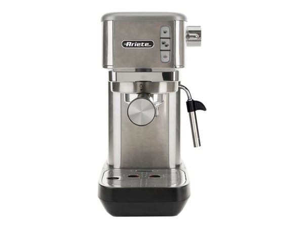 Ariete 1380 - Kaffemaskin med melkeskummer - 15 bar - sølv