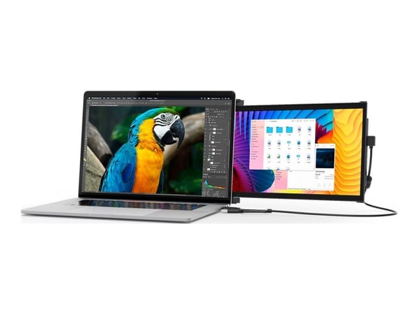 Mobile Pixels DUEX Plus - LCD-skjerm - 13.3" - portabel - 1920 x 1080 Full HD (1080p) @ 60 Hz - 300 cd/m² - 2xUSB-C