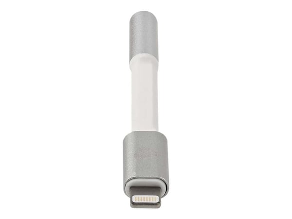 Nedis - Lightning til hodetelefonjakk-adapter - Lightning hann til mini-phone stereo 3.5 mm hunn - 15 cm - aluminium