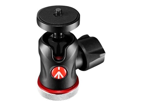 Manfrotto 492 Centre Ball Head with Cold shoe mount - Kulehode / hot shoe-montering