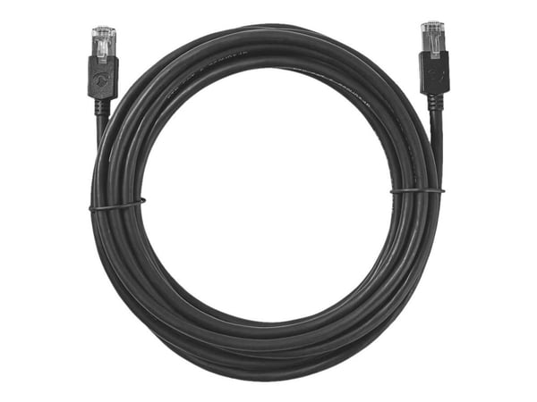 Nedis - Nettverkskabel - RJ-45 (hann) til RJ-45 (hann) - 20 m - foliebelagt uskjermet tvinnet kabelpar (F/UTP) - CAT 6 - formstøpt, rund - antrasitt