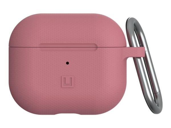 [U] Protective Case for Airpods (3rd Gen, 2021) - Dot Dusty Rose - Eske for trådløse øreplugger - silikon - støvet rosa - for Apple AirPods (3. gen...