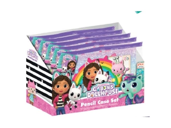Gabby's Dollhouse Pencil Case Set