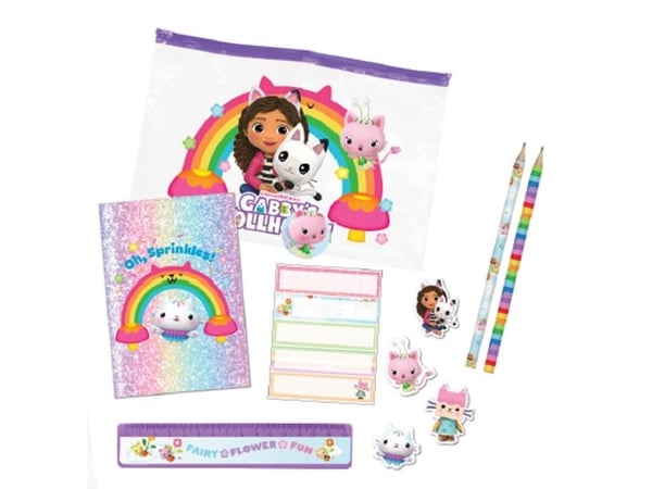 Gabby's Dollhouse Pencil Case Set