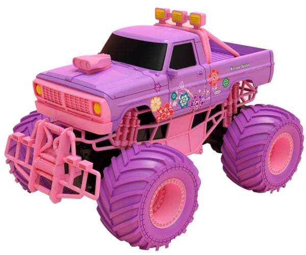 Fjernstyret Monstertruck SuoLuo 2.4G 1:18 Pink