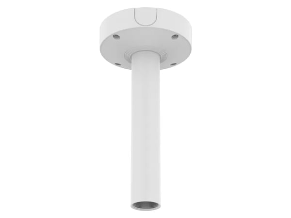 Hanwha Vision Wisenet SBP-300CMP - Camera dome mounting pipe - takmonterbar - hvit, RAL 9003 - for WiseNet HD+ HCV-6080