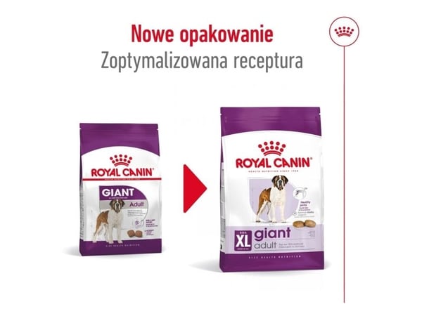 Royal Canin Giant Adult, Vuxen, Jätte (> 45kg), 15 kg
