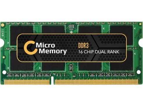 CoreParts - DDR3 - modul - 8 GB - SO DIMM 204-pin - 1600 MHz / PC3-12800 - ej buffrad - icke ECC