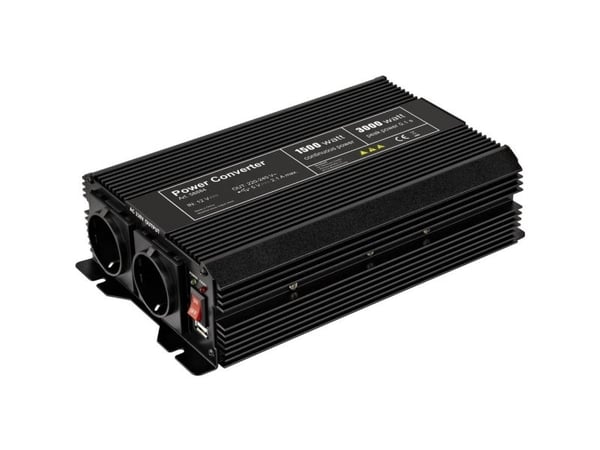 Goobay 58884, Universal, Universal, 12 - 13,8 V, 1500 W, 230 V, DC-AC, DC-to-AC