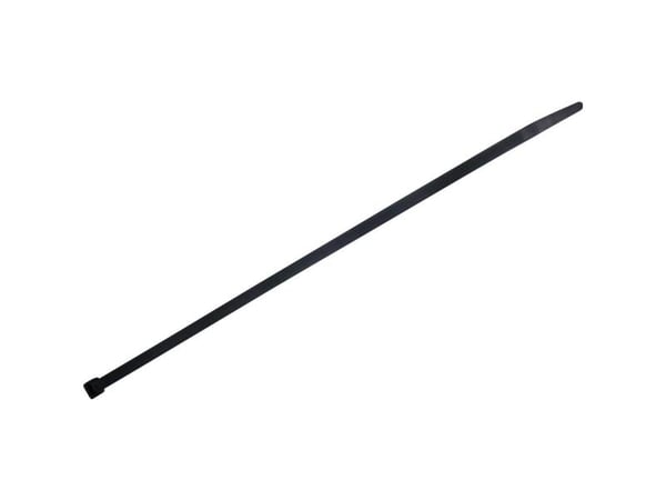 TRUKOMPONENTIT TC-11919720 TC-BT-370-7,6-UVB Nippuside 370 mm 7,6 mm Musta UV-stabiloitu 100 kpl