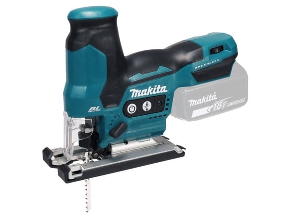 Makita DJV185ZJ, Limpa, Svart, Blå, Borstlös, 3000 spm, 13,5 cm, 800 spm