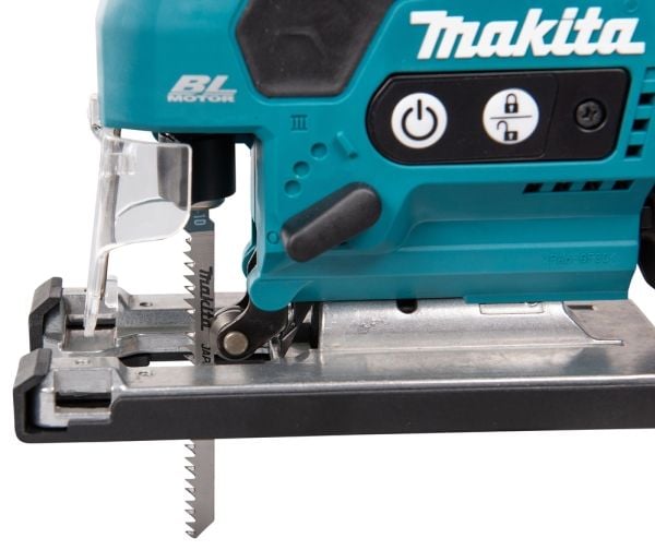 Makita DJV185ZJ, piippukahva, musta, sininen, harjaton, 3000 kierrosta minuutissa, 13,5 cm, 800 kierrosta minuutissa