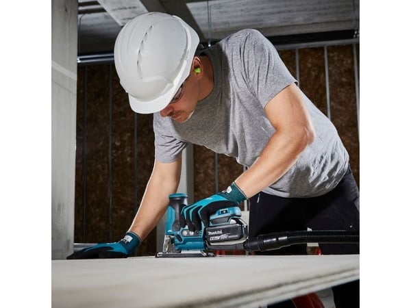 Makita DJV185ZJ, piippukahva, musta, sininen, harjaton, 3000 kierrosta minuutissa, 13,5 cm, 800 kierrosta minuutissa