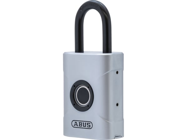 ABUS Touch 57/45 - Hänglås - biometriskt - smart lås - fingeravtryckssensor - silver