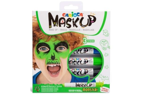 Mask Up sminkefarge-stifter 3 stk, monster