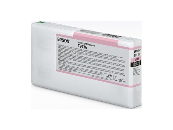 Epson C13T91360N, Kirkas vaaleanmagenta, 200 ml, 1 kpl, Kertapakkaus