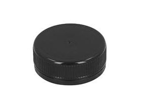 Låg Rund Ø38mm HDPE Sort,12 pk x 250 stk/krt