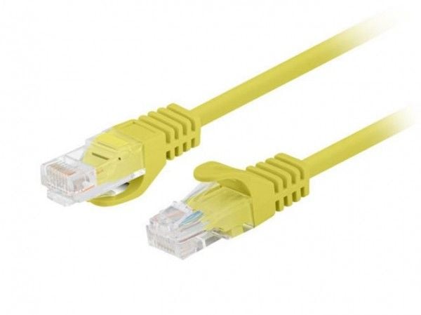 Lanberg - Koblingskabel - RJ-45 (hann) til RJ-45 (hann) - 4.8 mm - U/UTP, uskjermet - CAT 5/5e - med støvel, uten hindringer, opptil 1 Gbps-dataove...