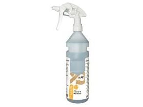 Flaske Tom Skum 750ml med Hoved/Label Grå/Hvid til SURE Cleaner & Degreaser,6 fl x 750 ml/krt