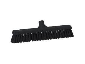 Fejekost, Vikan, sort, polyester/PP/rustfrit stål, 41 cm