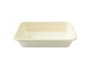 Bakke 1-rum Firkantet 1300ml L227xB178xH45mm Træfibermasse Hvid,2 ps x 90 stk/krt Bakke 1-rum Firkantet 1300ml L227xB178xH45mm Træfibermasse Hvid,2 ps x 90 stk/krt