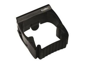Skaft-/hållare Toolflex Motion 15–35 mm plast svart för montering på skena