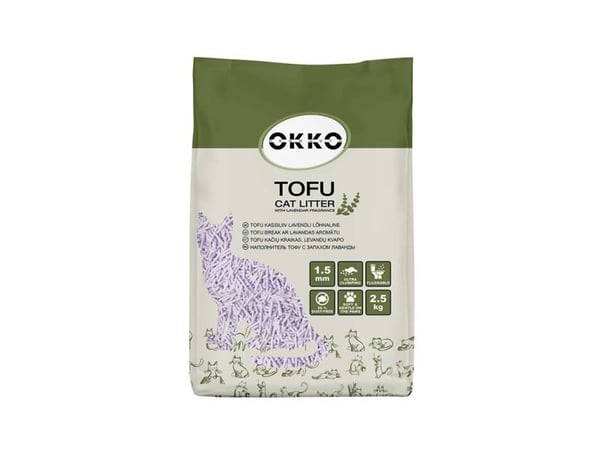 Cat litter organic (cementing) Okko, 2.5 kg