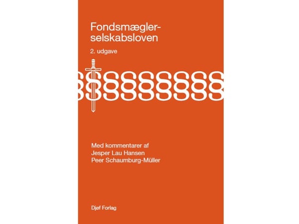 Verdipapirforetaksloven | Jesper Lau Hansen og Peer Schaumburg-Müller | Språk: Dansk