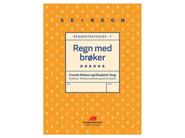 Räknestrategier 7 - säljs i set om 5 st. | Connie Nielsen och Elisabeth Tang | Språk: Danska