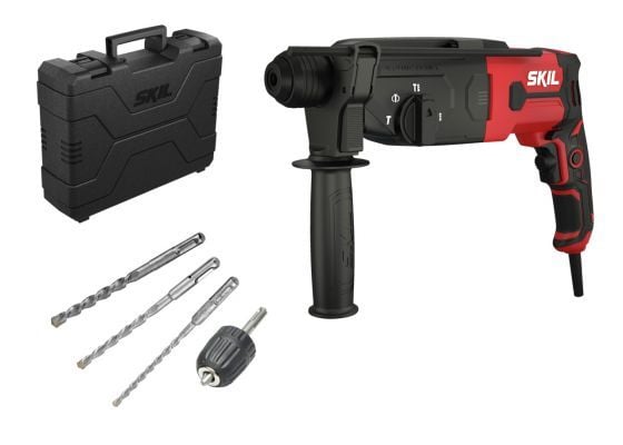 Skil 1770 GA, SDS Plus, Svart, Röd, 2,6 cm, 980 RPM, 2,8 J, 5150 BPM