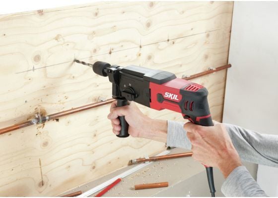 Skil 1770 GA, SDS Plus, Sort, Rød, 2,6 cm, 980 RPM, 2,8 J, 5150 bpm