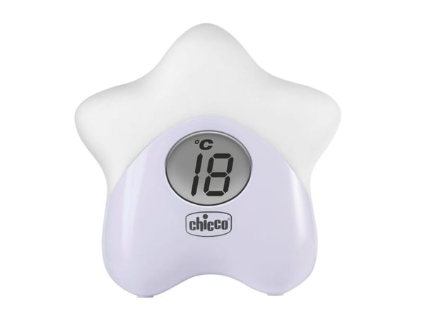 Chicco Sweet Lights, Elektronisk väderstation, inomhus, Digital, Vit, Bord, Rund