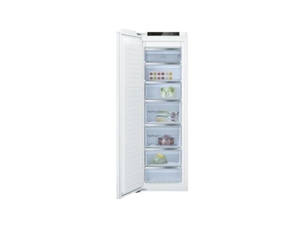 Bosch Serie | 6 GIN81ACE0 - Fryser - stående - innebygd - fordypning - bredde: 56 cm - dybde: 55 cm - høyde: 177.5 cm - 212 liter - Klasse E