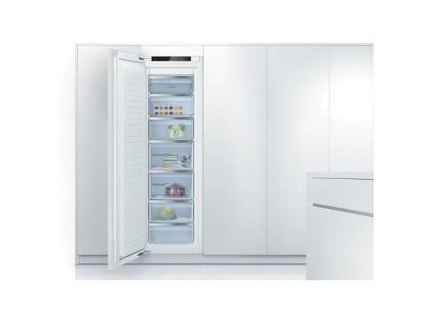 Bosch Serie | 6 GIN81ACE0 - Fryser - stående - innebygd - fordypning - bredde: 56 cm - dybde: 55 cm - høyde: 177.5 cm - 212 liter - Klasse E