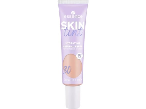 Essence SKIN tint, Tuubi, Nestemäinen, Kaikille ihotyypeille, Kosteuttava, Beige, Luonnollinen