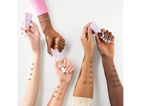 Essence SKIN tint, Tuubi, Nestemäinen, Kaikille ihotyypeille, Kosteuttava, Beige, Luonnollinen