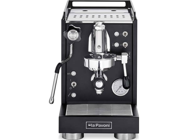 la Pavoni Mini Cellini, Espressomaskin, 2,9 l, Malt kaffe, 1400 W, Sort, Rustfritt stål