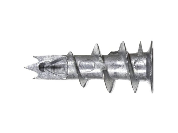 Fischer 505373, Skruekrok og veggpluggsett, Gipsfiberplate, 31 mm, 4 mm, 5 mm, 10 stykker