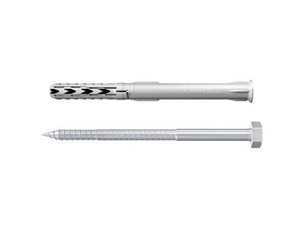 Fischer 532678, Skrue- og veggpluggsett, Murstein, Betong, ETA-07/0121, 120 mm, 1 cm, 13 cm