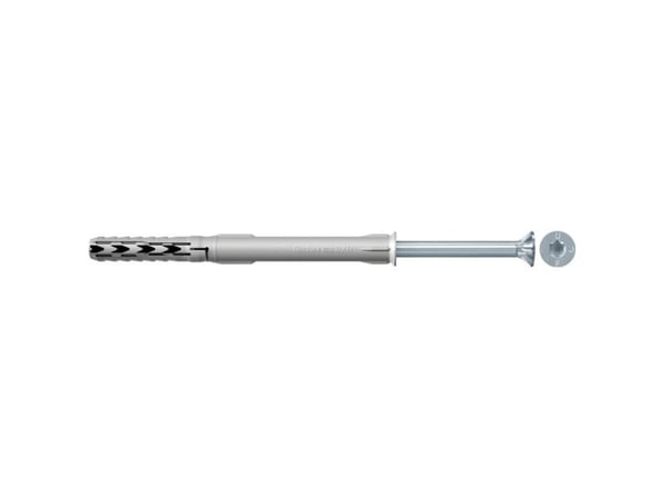 Fischer 503782, Skrue- og veggpluggsett, Murstein, Betong, Torx, TX40, 140 mm, 1 cm