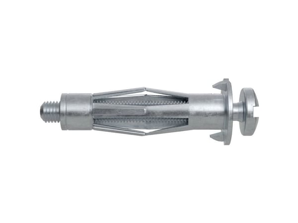 Fischer 90932, Hulmuranker (molly), Gypsum fibre board, Gipsplade, Metal, Sølv, M6, 6 mm